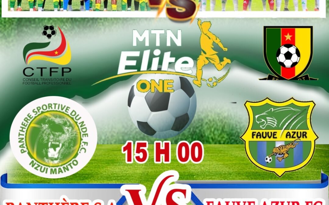 DEUXIEME JOURNEE MTN ELITE ONE PSN Vs FAUVE AZUR